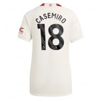 Billiga Manchester United Casemiro #18 Tredje fotbollskläder Dam 2023-24 Kortärmad